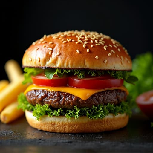 Try juicy burger recipes in QuiCook