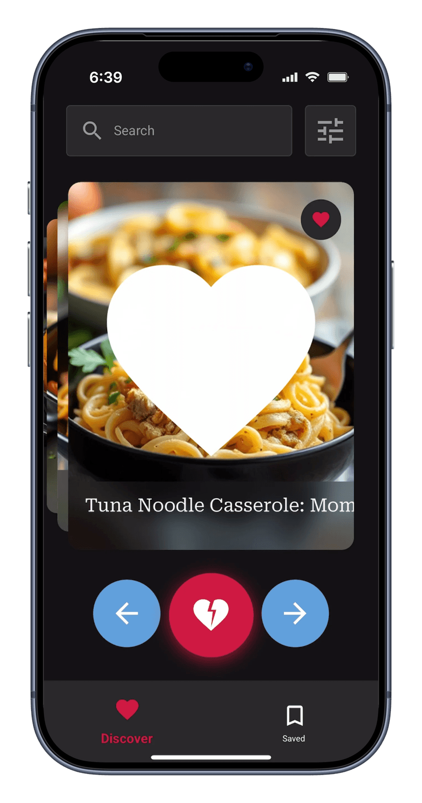 Save Recipe Screenshot From QuiCook | Advanced Recipe App